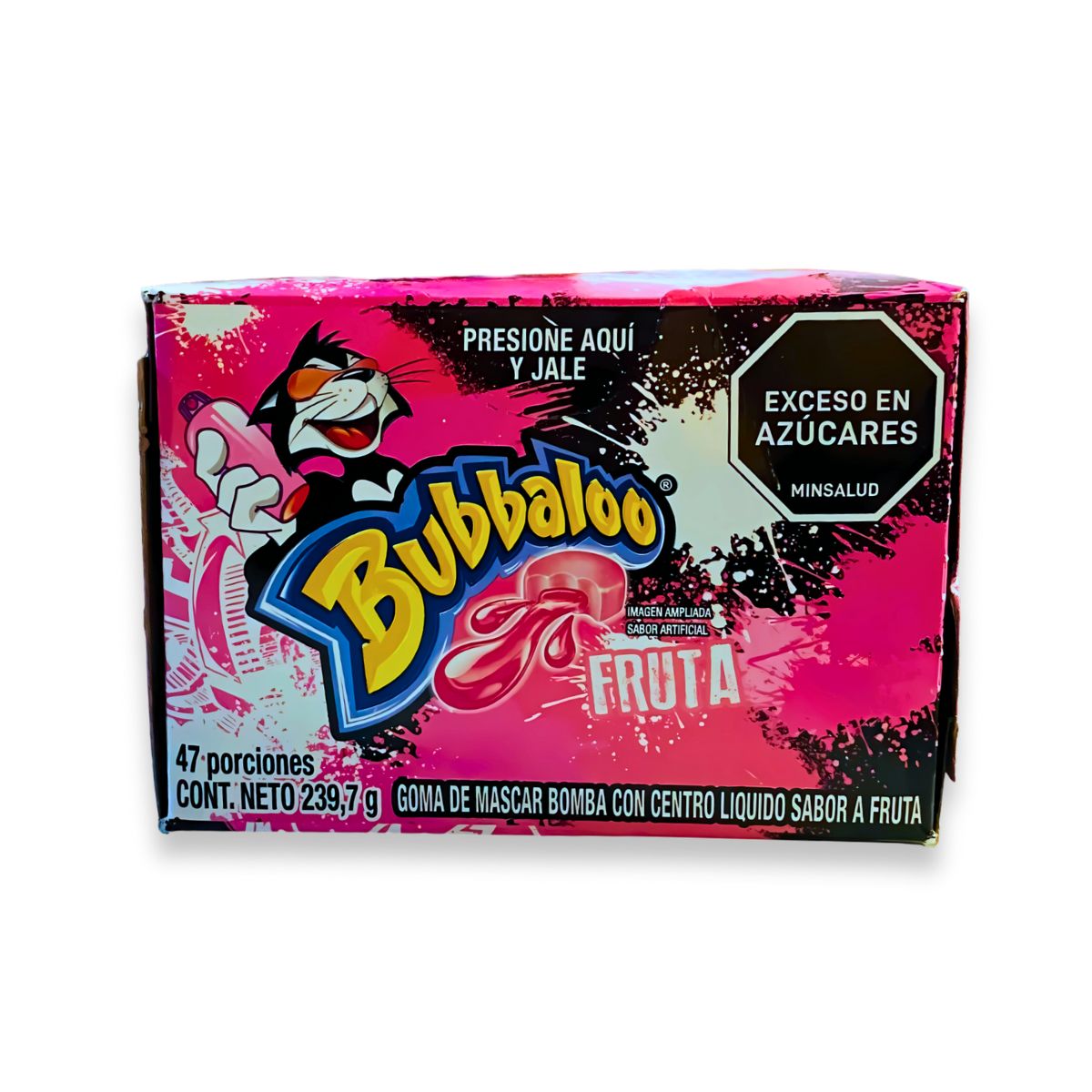 ADAMS - Chicle Bubbaloo Fruta X 47 Unidades