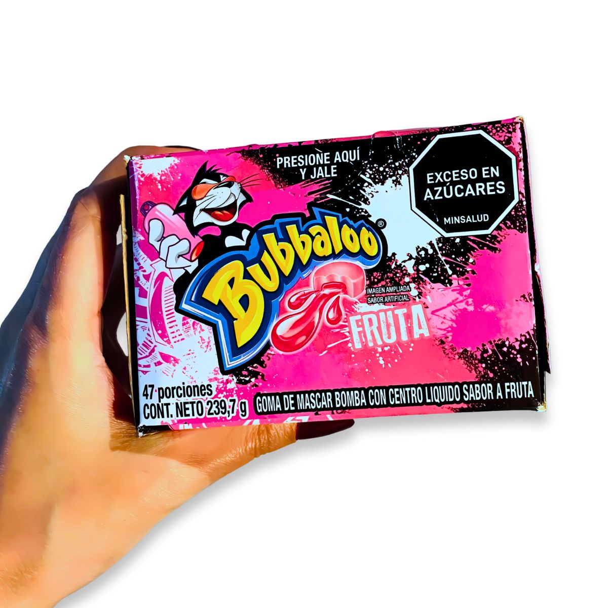ADAMS - Chicle Bubbaloo Fruta X 47 Unidades