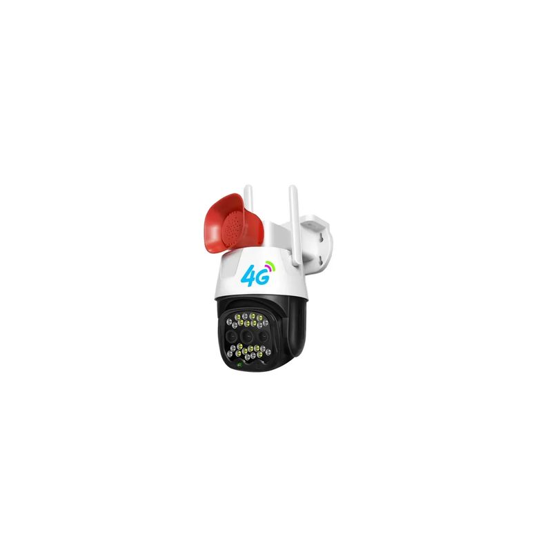 GENERICO - Camara 4g Con Sirena - Exterior Con Sirena v380