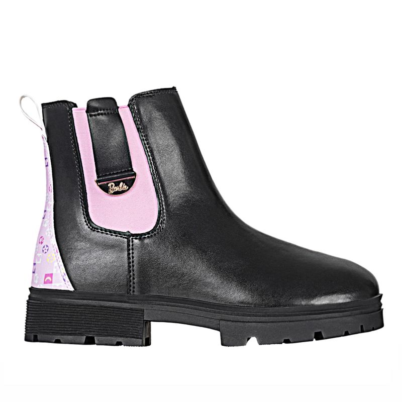 BARBIE - Botabotin de Niña marca BARBIE en Color NEGRO   BOTA XIA BARBIE 8-25