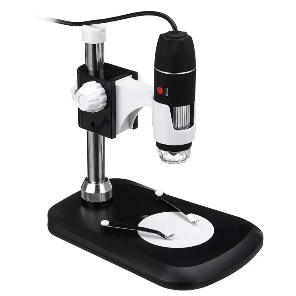 GENERICO - Microscopio Digital G1000 con Pantalla Lcd 4. 3 Pulgadas Zoom Continuo 1000x Y Batería Recargable