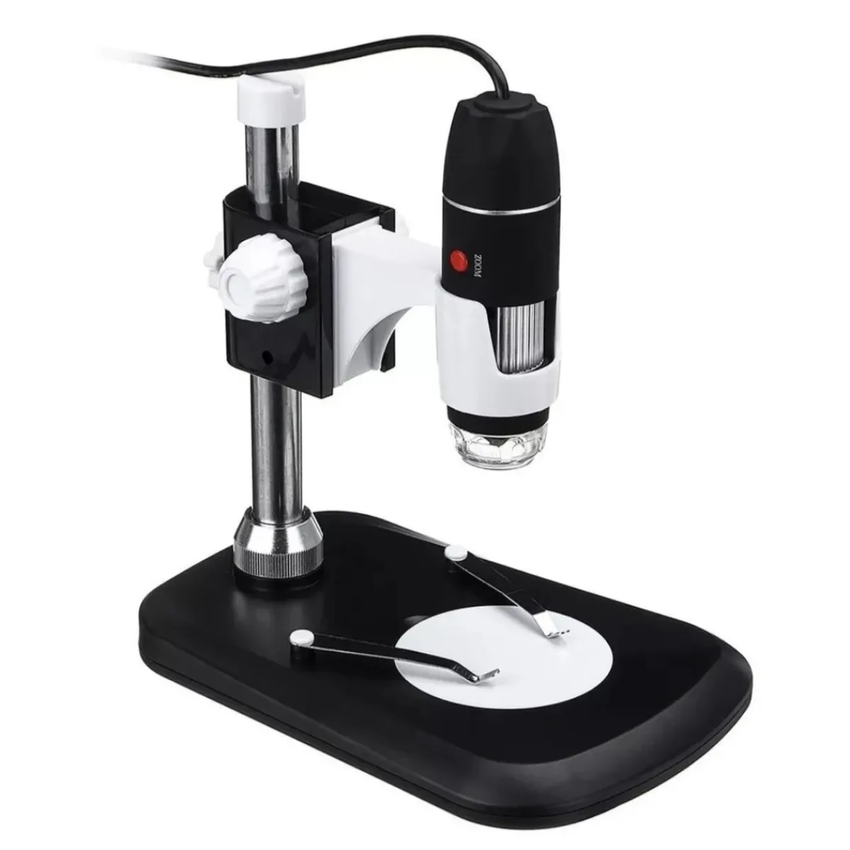 GENERICO - Microscopio Digital G1000 con Pantalla Lcd 4. 3 Pulgadas Zoom Continuo 1000x Y Batería Recargable