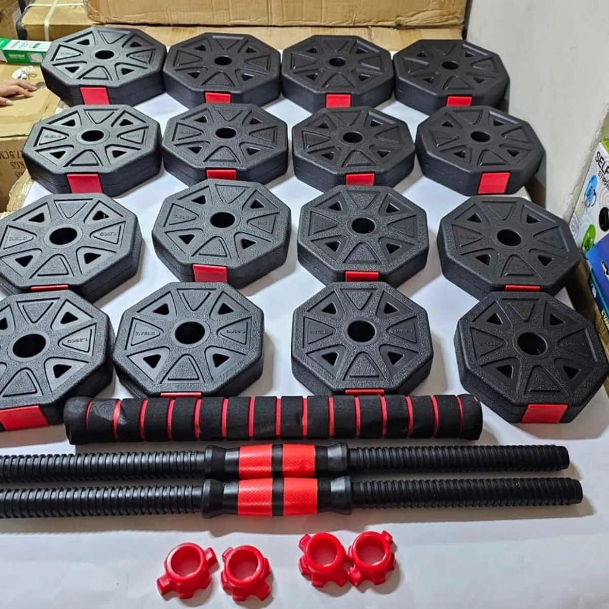 GENERICO - Kit Pesas Mancuernas 30 Kilospesas 30 kilos