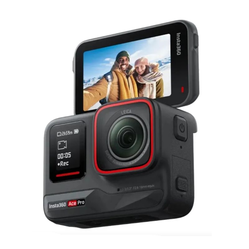 INSTA 360 - Cámara de Acción Insta360 Ace Pro Lente Leica 8k Color Negro