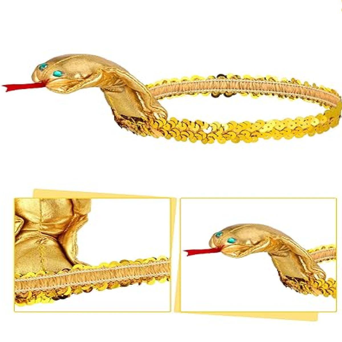 GENERICO - Diadema Corona Egipcia De Cleopatra Accesorio Reina Egipcia