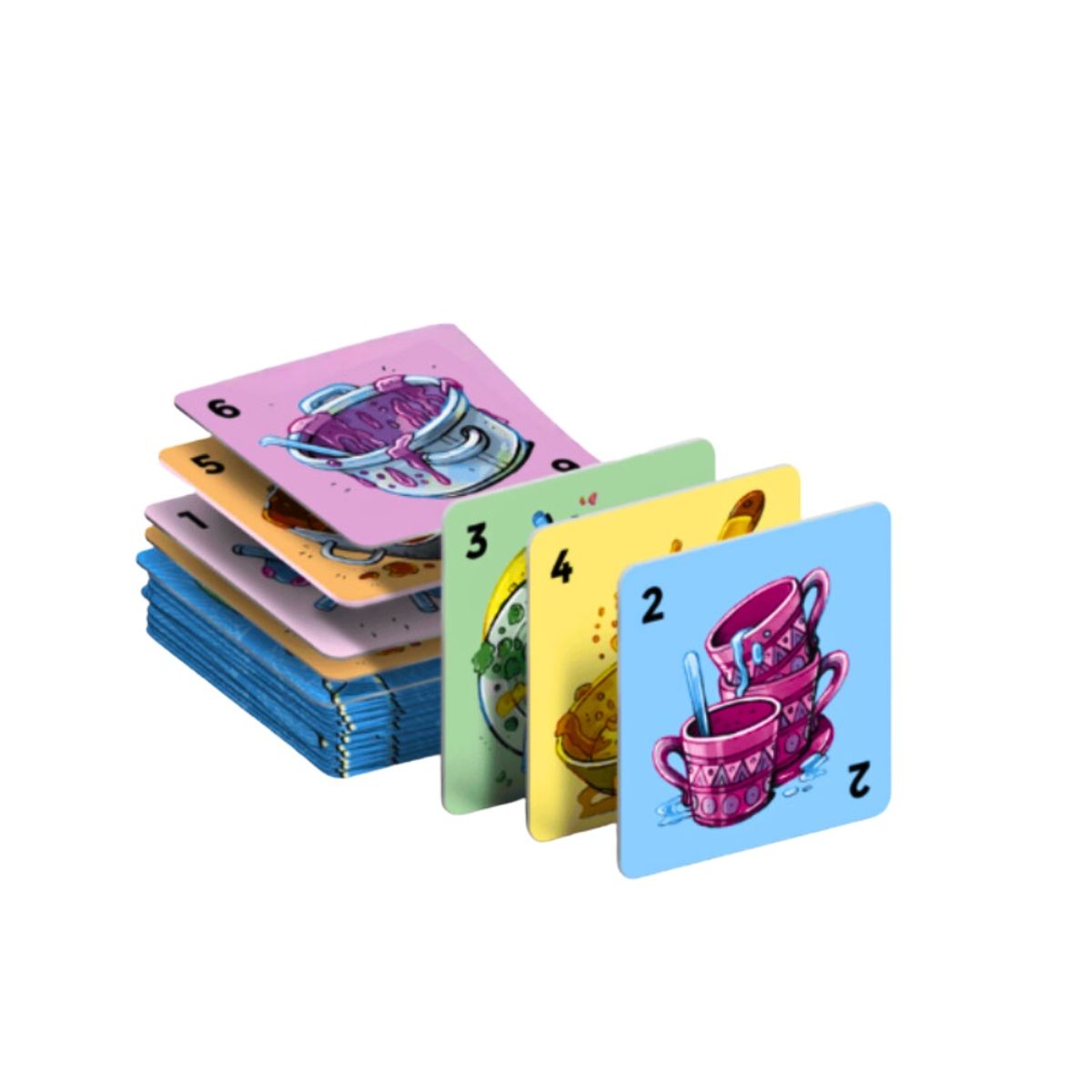 JUGANDO Y EDUCANDO - Juego De Mesa Anda A Lavar Platos Para Adultos