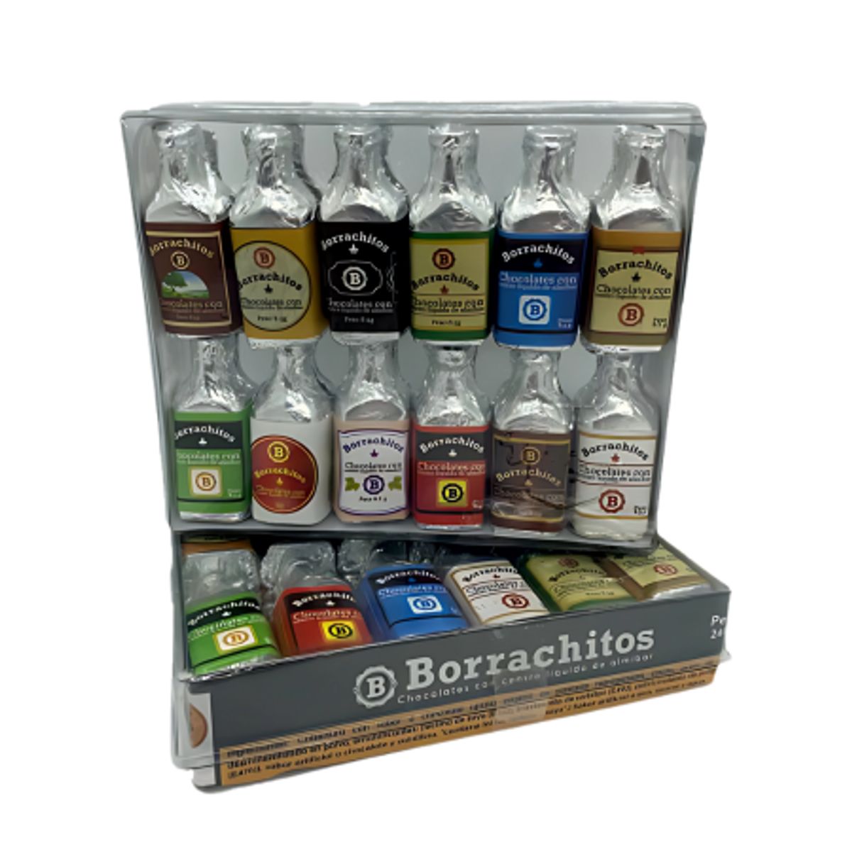 NACIONAL - Chocolates Borrachitos X 24 Unidades