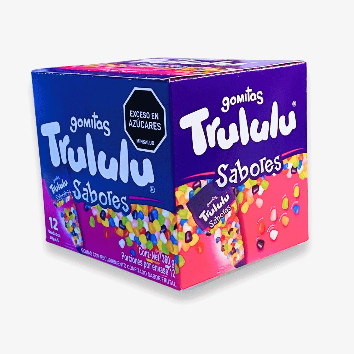 TRULULU - Gomas Trululu Sabores 12 Unidades