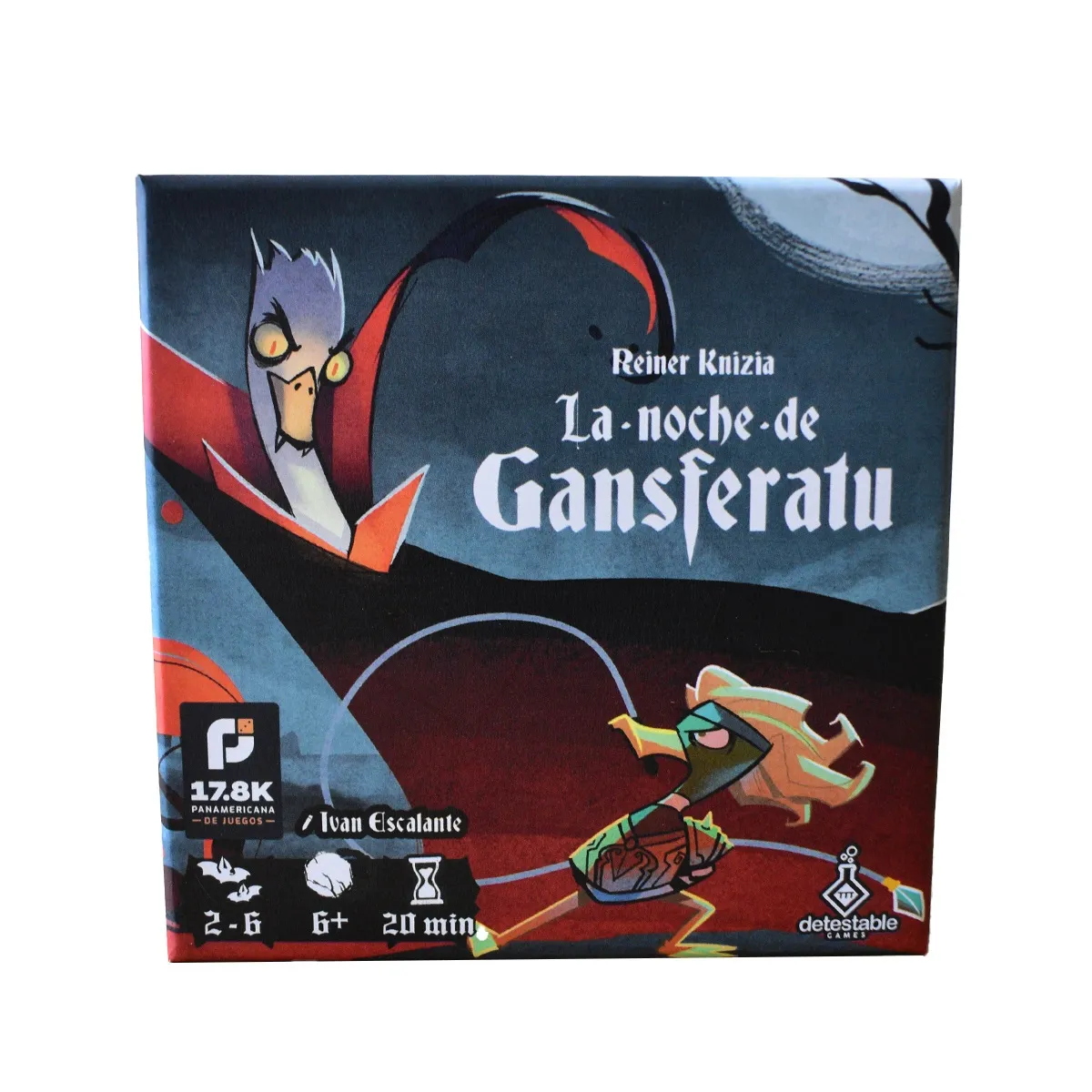 JUGANDO Y EDUCANDO - Juego De Mesa La Noche De Gansferatu Para Adultos