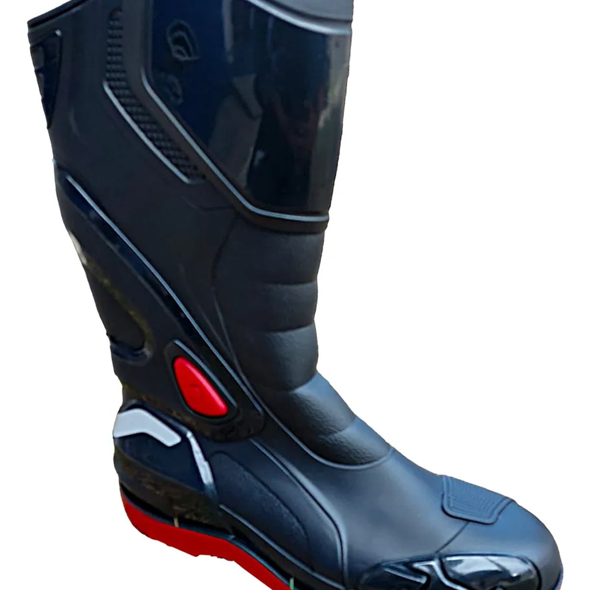 VENUS - Botas Caucho Impermeable Venus Motociclista Reflectivas