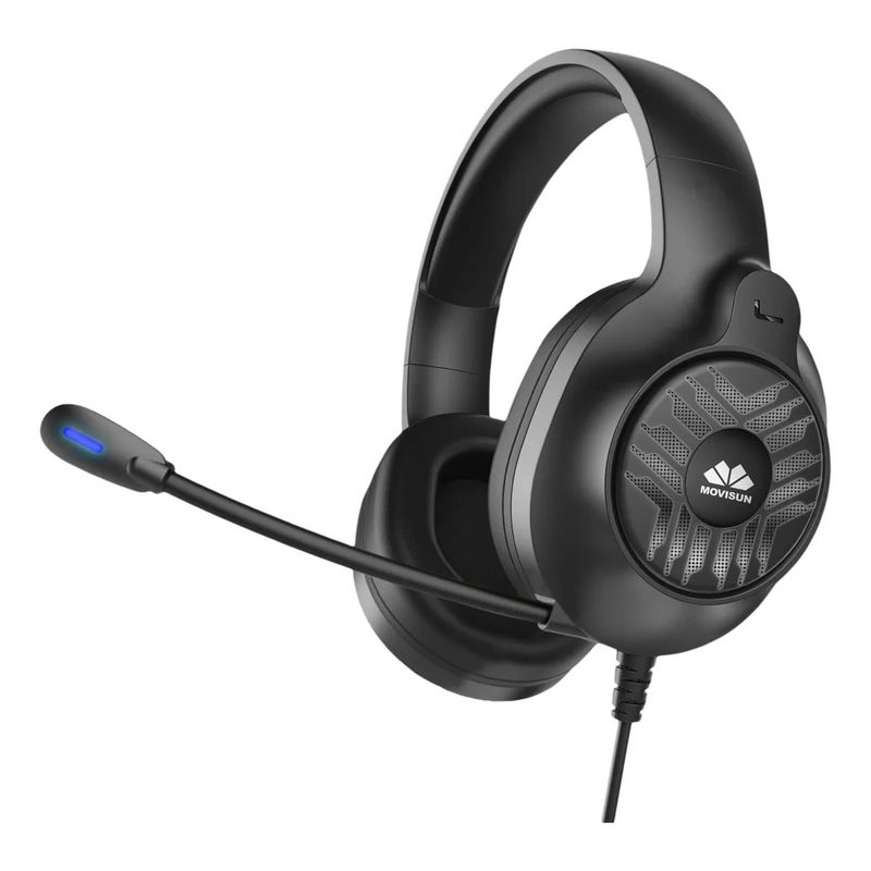 MOVISUN - Audífonos Diadema Gamer Movisun Kg-100 Con Micrófono