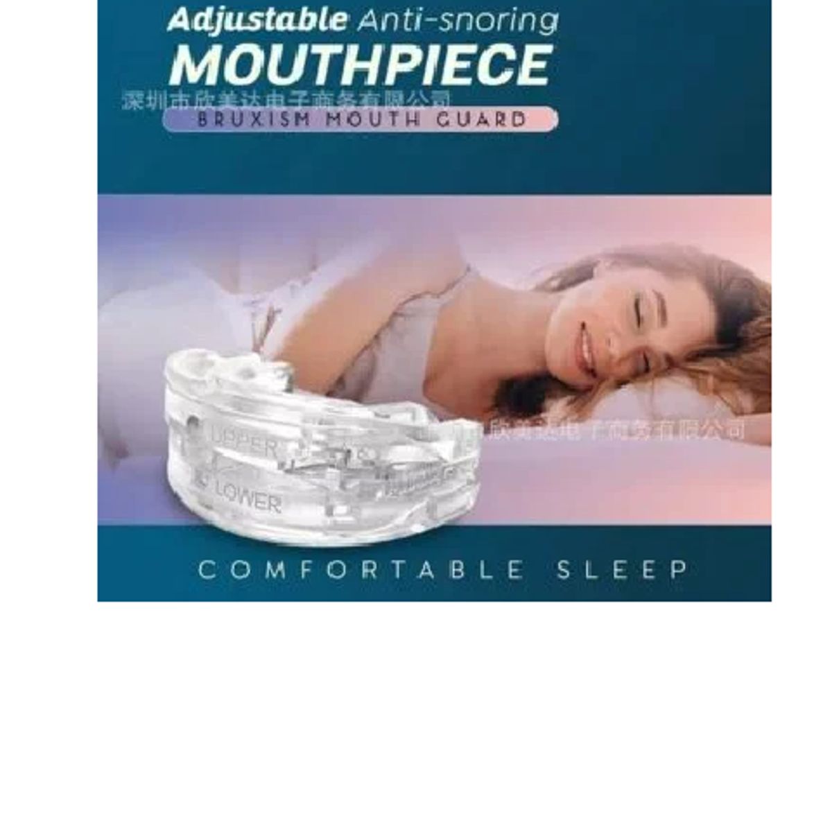 GENERICO - Antironquido placa bruxismo ajustable