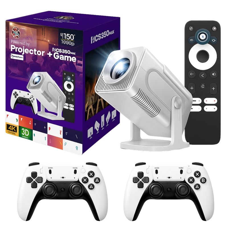 GENERICO - Proyector Video Beam 4k Hcs350 Gamer Full Hd 5000 Lumens