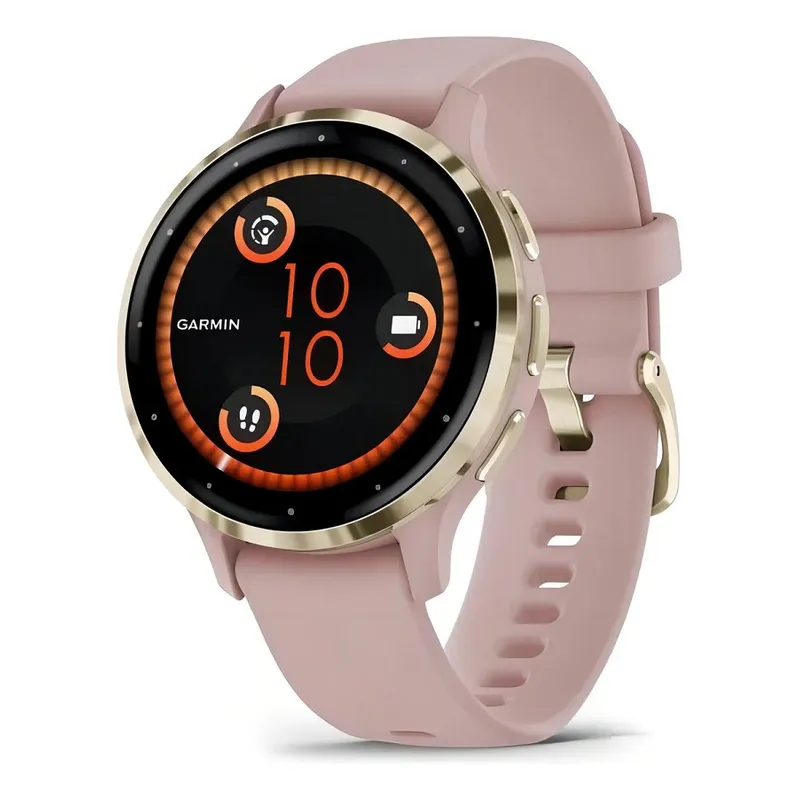 GARMIN - Reloj Garmin Venu 3s Oxímetro 41mm Color Del Bisel Dorado