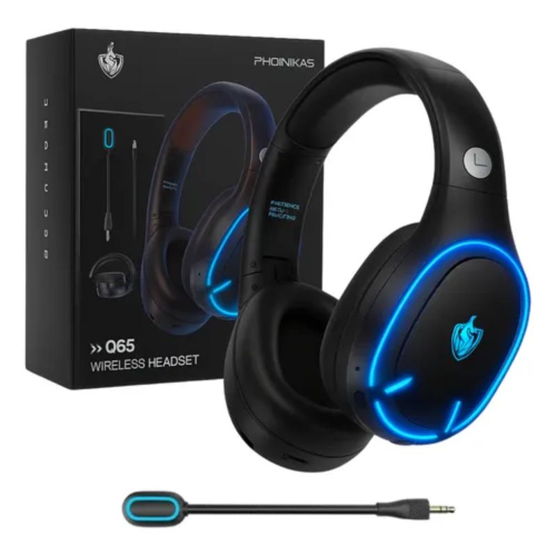 GENERICO - Diadema Audífonos Gamer Inalámbrico Phoinikas Led Microfono