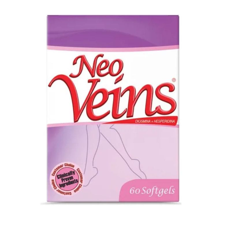HEALTHY AMERICA - NEO VEINS SUPLEMENTO X 60 CAPSULAS BLANDAS
