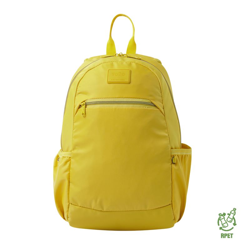 TOTTO - Morral Universitario Porta PC 13" Tracer 1 Amarillo Hombre
