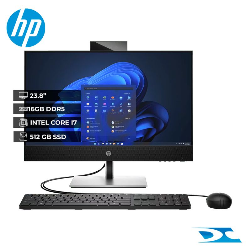 HP - All In One HP 440-G9 Intel Core I7 14700 /Ram 16GB / 512GB SSD /W11P /23,8"