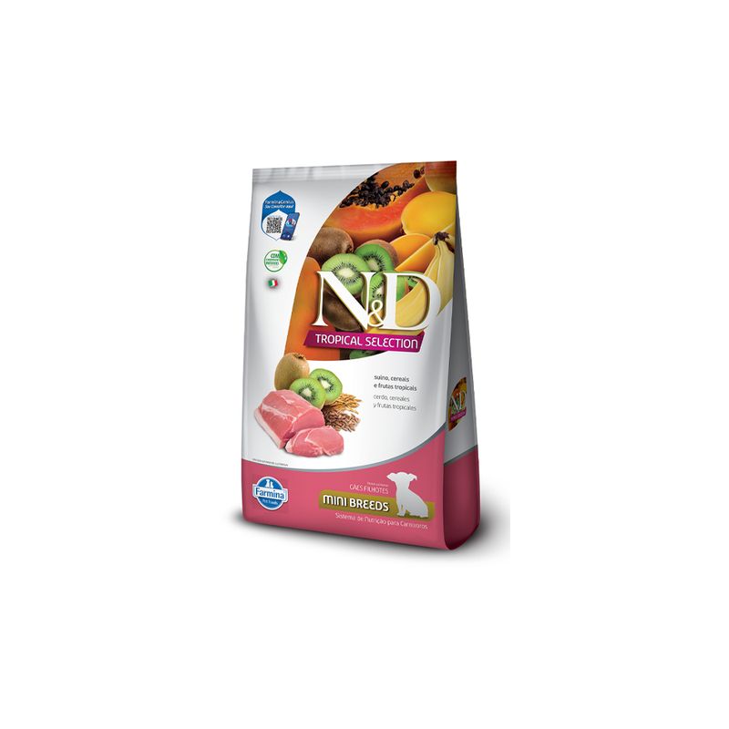 CATLIKE - Alimento N&D Tropical Dog Pup Mini Suino 2kg