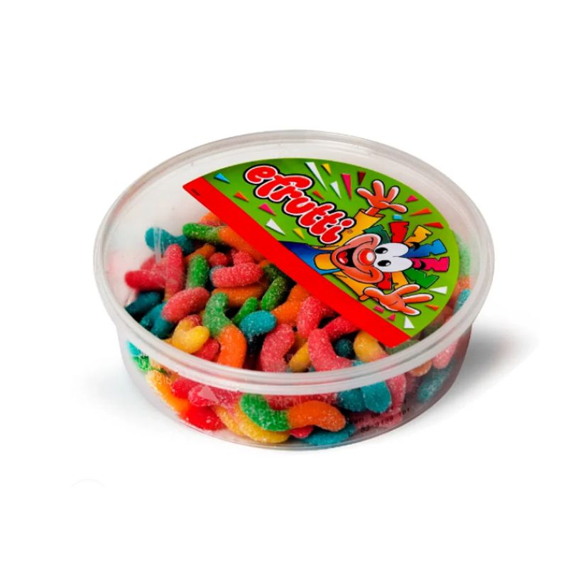 EFRUTTI - Gomas Efrutti Sour Glowworms 500 gramos