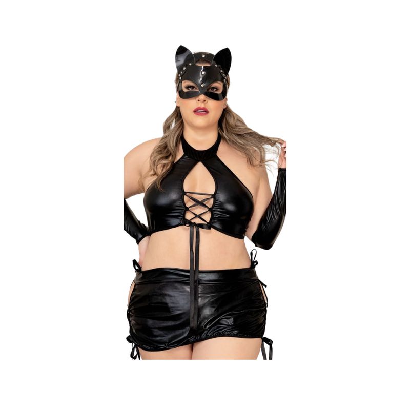 PROVOCAME - Disfraz Gatubela Curvy o Plus Lenceria Sexy