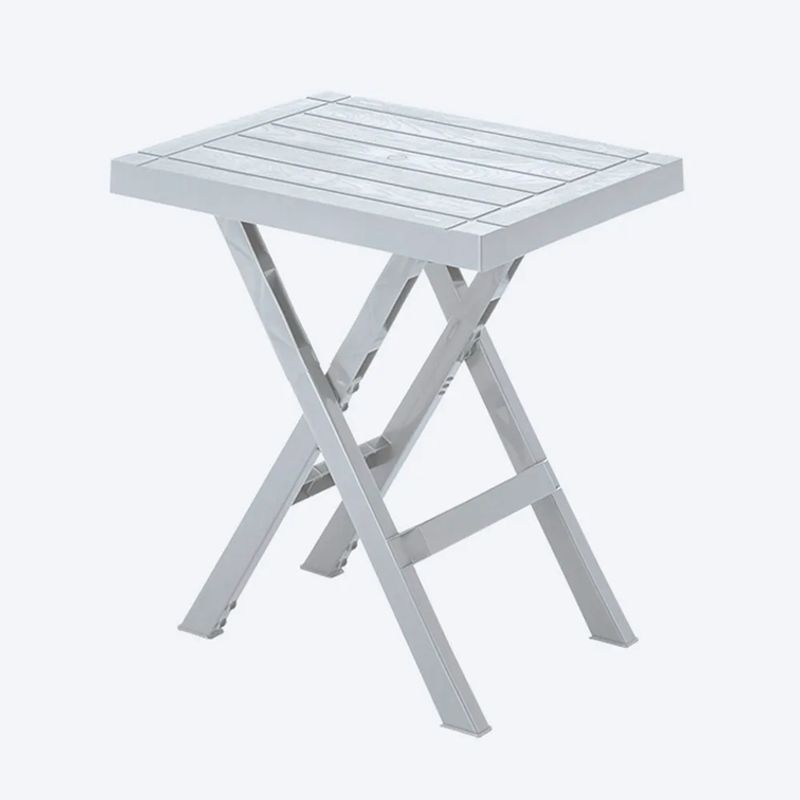 RIMAX - Mesa Plegable Rectangular Barú Rimax Gris Hielo 12676