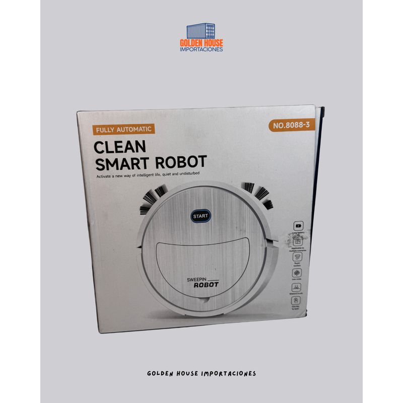 GENERICO - Robot De Barrido Inteligente Limpieza Por Succión Y Fregado