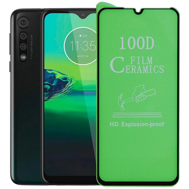 GENERICO - Cerámico Brillante Protector Compatible Motorola G8 Play Y G8 Plus