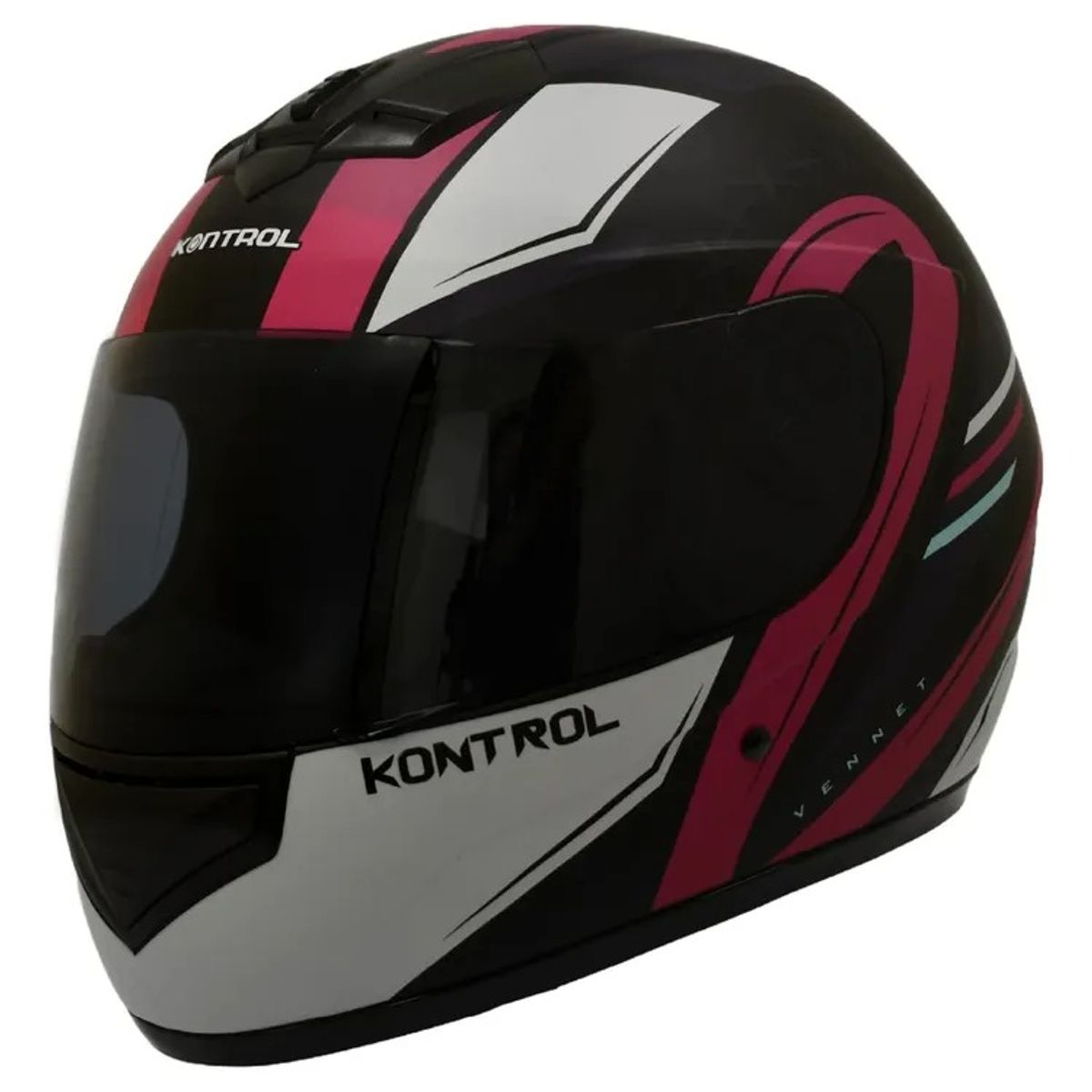 KONTROL - CASCO KONTROL 878 CERTIFICADO DOT VENNET ROSA MATE TALLA M