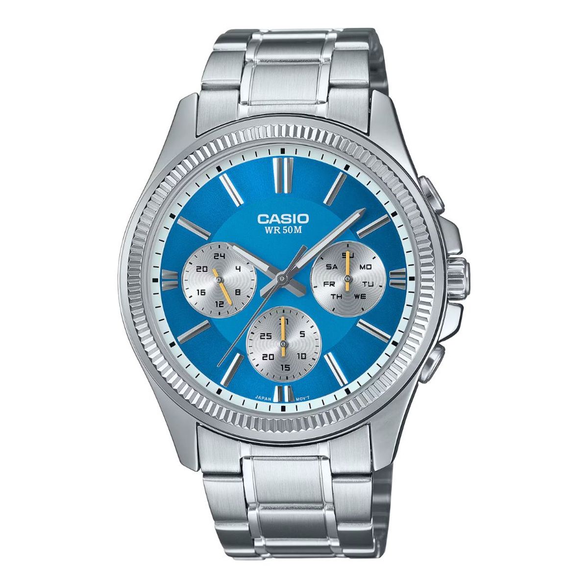 CASIO - Reloj Hombre Casio Modelo MTP-1375D-2A2 Diseño Elegante