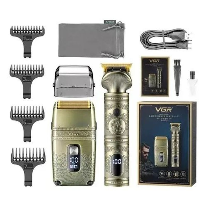 VGR - COMBO PATILLERA MÁS RAZURADORA VGR V-649