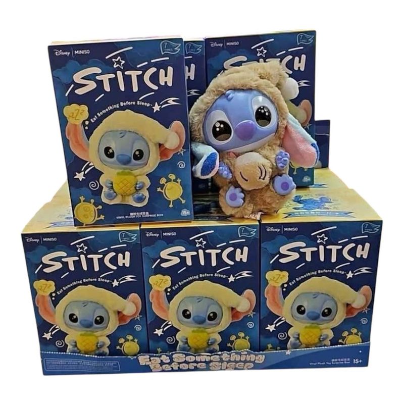 GENERICO - LABUBU STITCH LLAVERO PELUCHE EDICIÓN LIMITADA SORPRESA