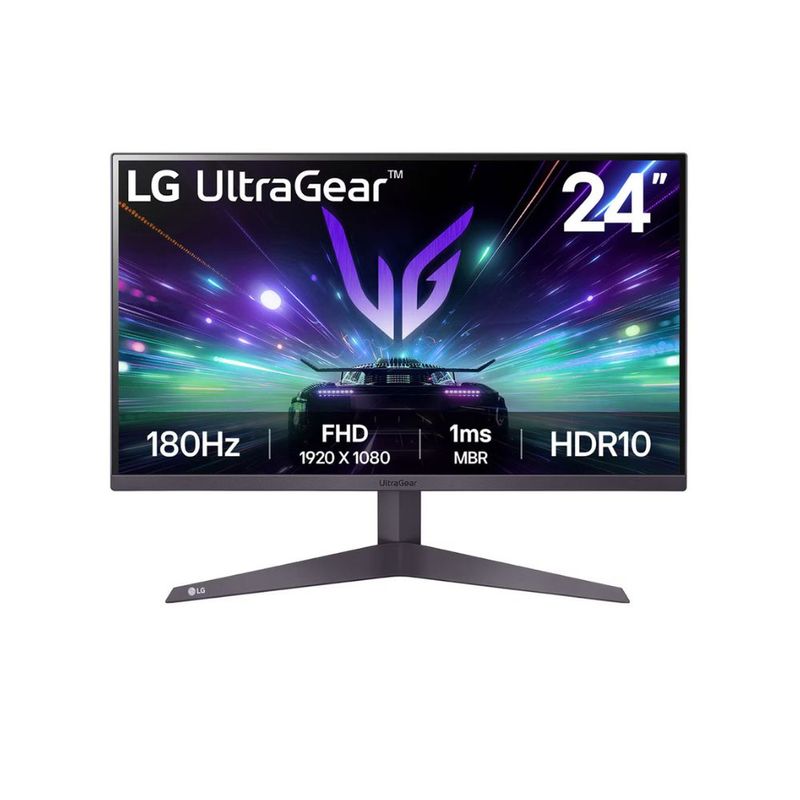 LG - Monitor Gamer LG UltraGear 24” FHD 24GS50F-B 180Hz FreeSync HDR10