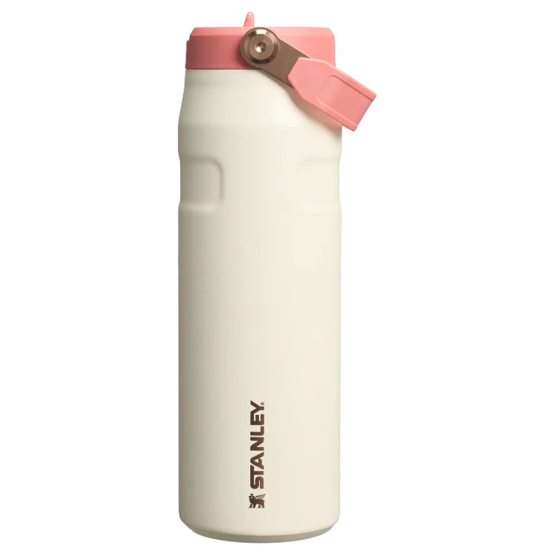 STANLEY - Termo Stanley Iceflow Flip Straw Lid 24oz 710 ml - Cream Rose Gold