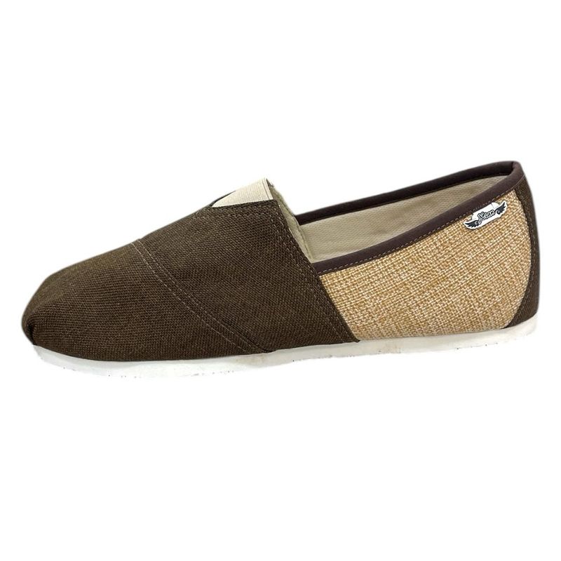 XIAN SHOES - alpargatas clasica hombre cafe miel 25