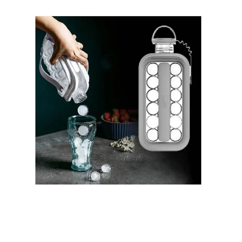 GENERICO - Botella para cubos de hielo hielera portatil