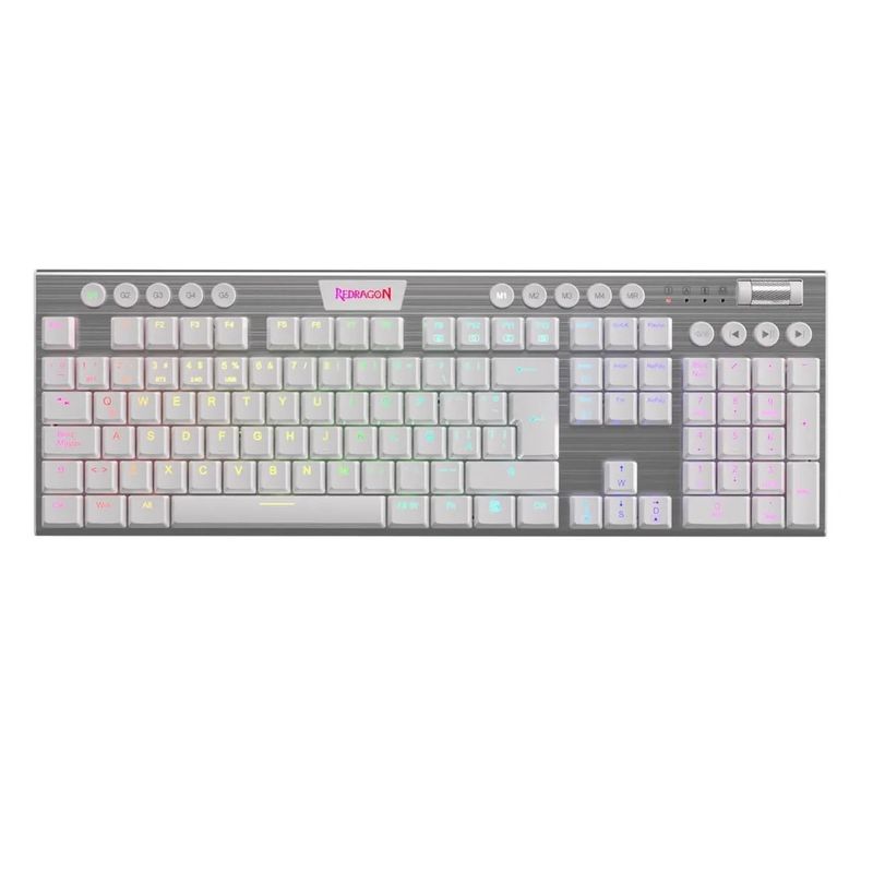 REDRAGON - Teclado Mecanico Inalambrico Bt Redragon Horus  Low Porfile