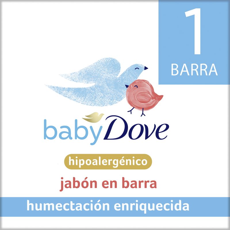 DOVE - Dove Baby Jabon Barra Hidratación Enriquecida 75G