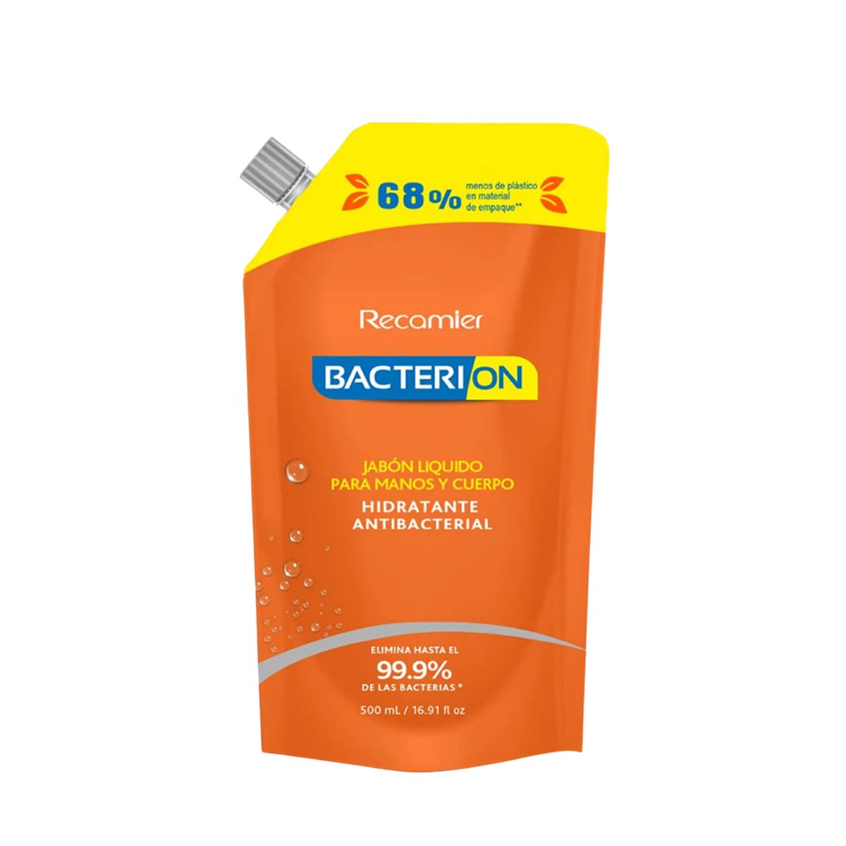 RECAMIER - Jabón Líquido Antibacterial Bacterion 500 ml