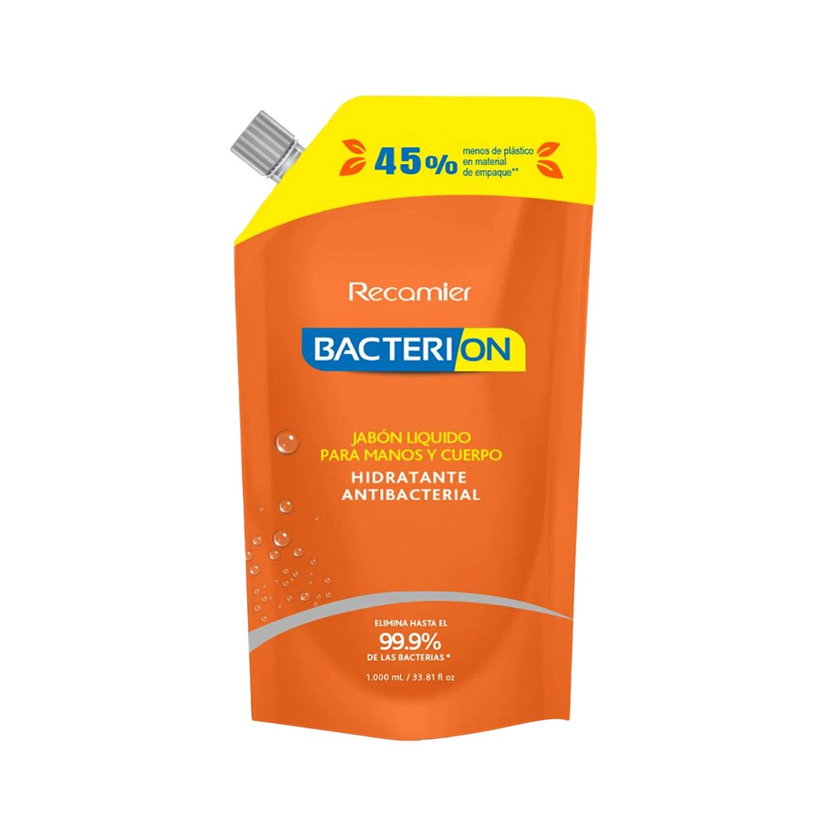 RECAMIER - Jabón Líquido Antibacterial Bacterion 1000 ml