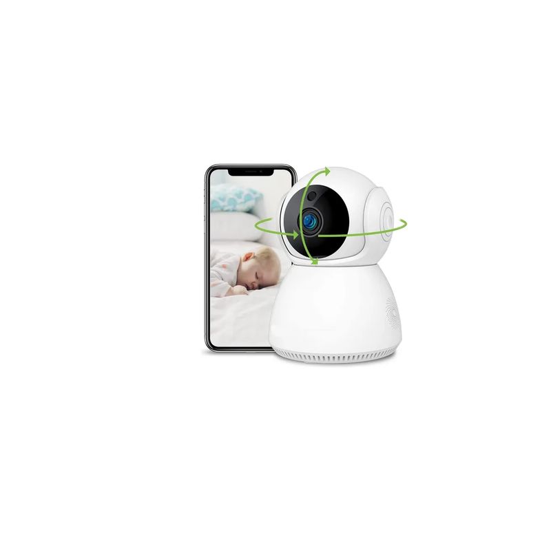 GENERICO - Camara Vigilancia Q9 App V380 Wifi Robotica 1080p