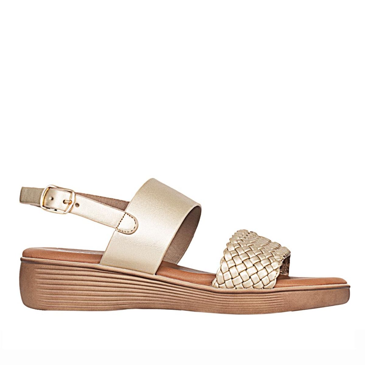 FRATTINI - Sandalia de Mujer marca FRATTINI en Color DORADO   SANDH3T9552-4