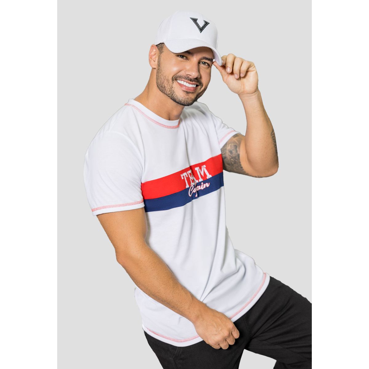 MARKETING PERSONAL - Camiseta Hombre Blanco Mp 110973