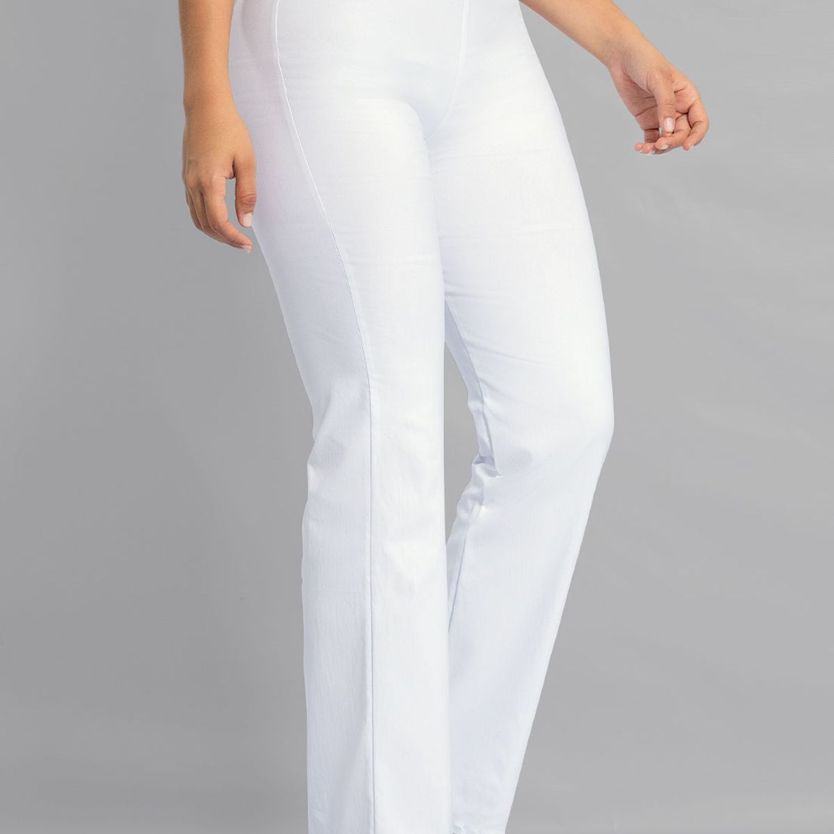 MARKETING PERSONAL - Pantalón Mujer Blanco Mp 108354