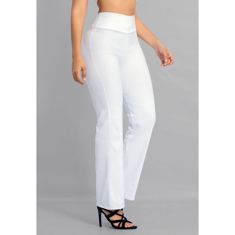 MARKETING PERSONAL - Pantalón Mujer Blanco Mp 108354