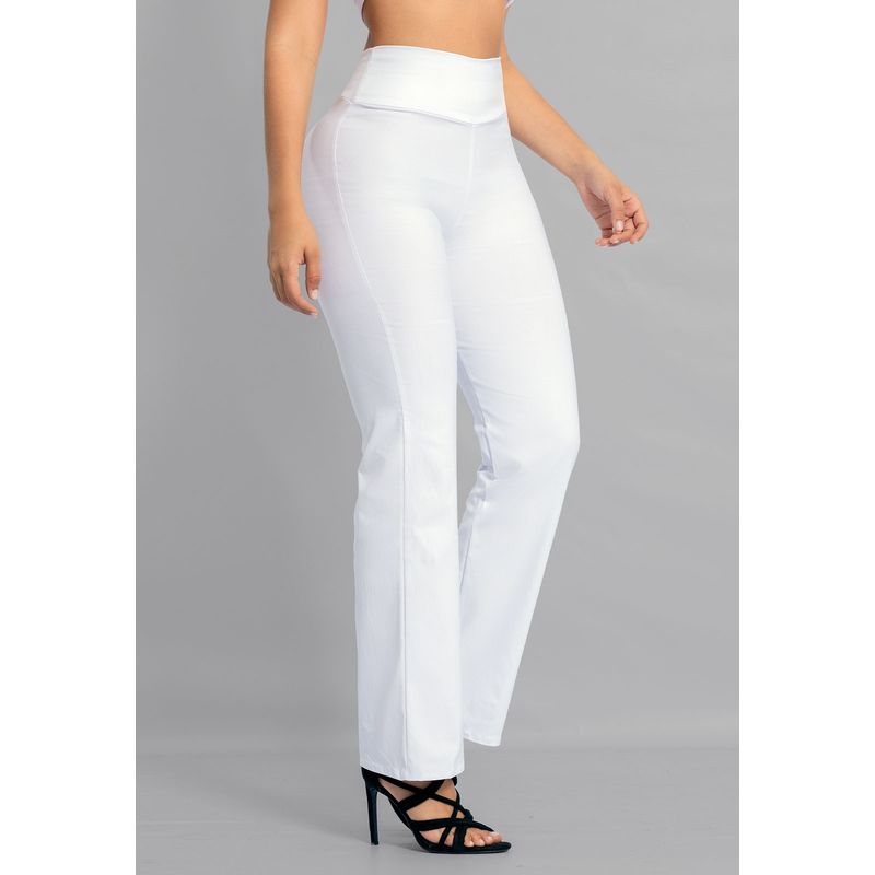 MARKETING PERSONAL - Pantalón Mujer Blanco Mp 108354