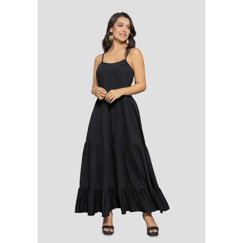 MARKETING PERSONAL - Vestido Mujer Negro Mp 110866