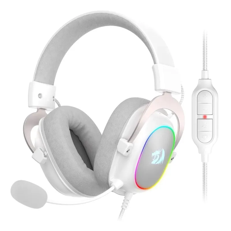 REDRAGON - Auriculares Audifonos 7.1 Rgb Usb Anc Redragon Zeus X H510w