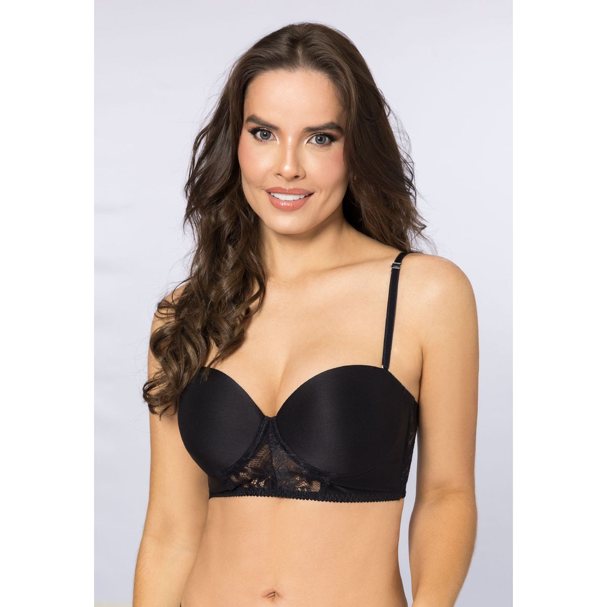 FORMAS INTIMAS - Bustier Mujer Negro Fi 110956