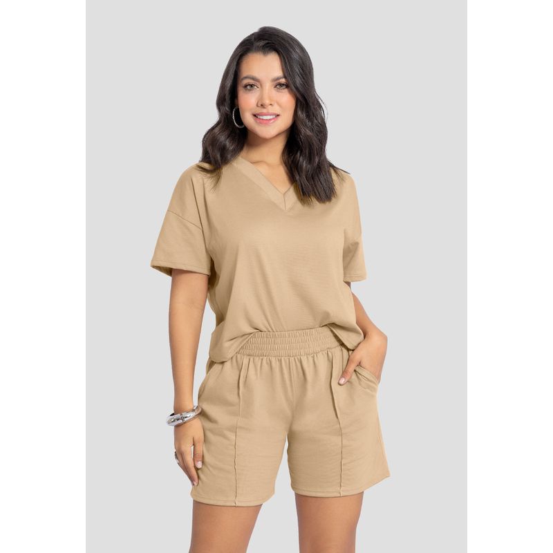 MARKETING PERSONAL - Conjunto Mujer Latte Mp 110863